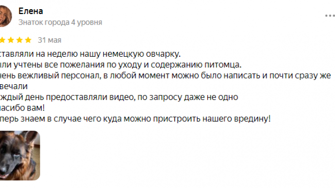 Отзыв о Зоозабота - 7